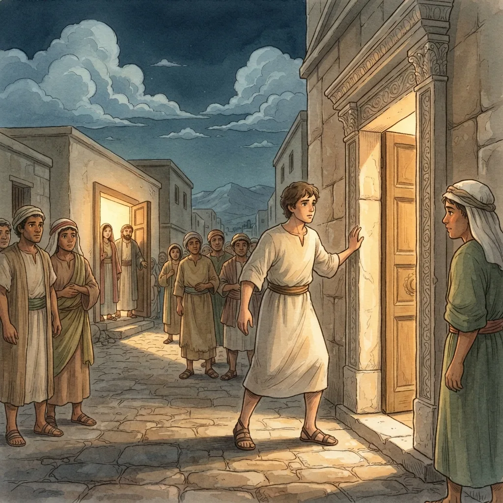 The Body Belongs to the Lord: a painted scene illustrating 1 Corinthians 6.