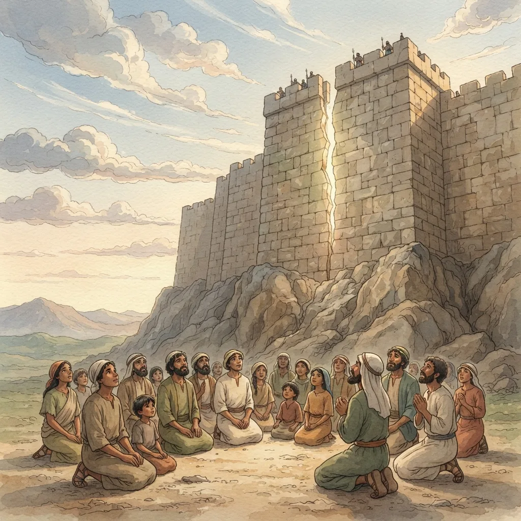 Paul Defends His Ministry: a painted scene illustrating 2 Corinthians 10.