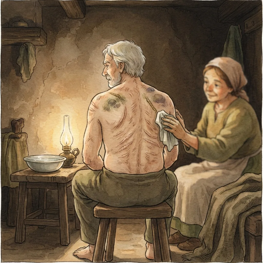 False Apostles and Paul's Sufferings: a painted scene illustrating 2 Corinthians 11.