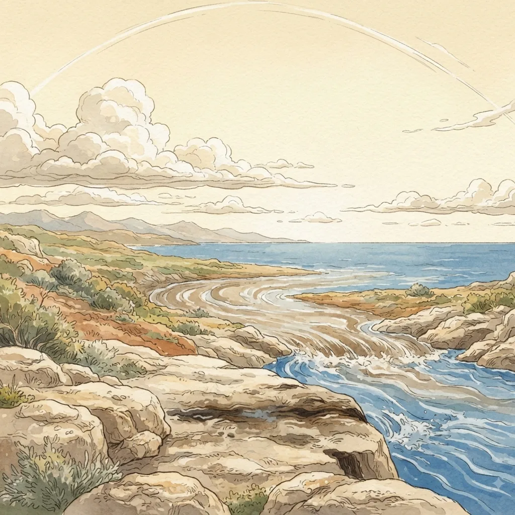 Everything Is Meaningless: a painted scene illustrating Ecclesiastes 1.