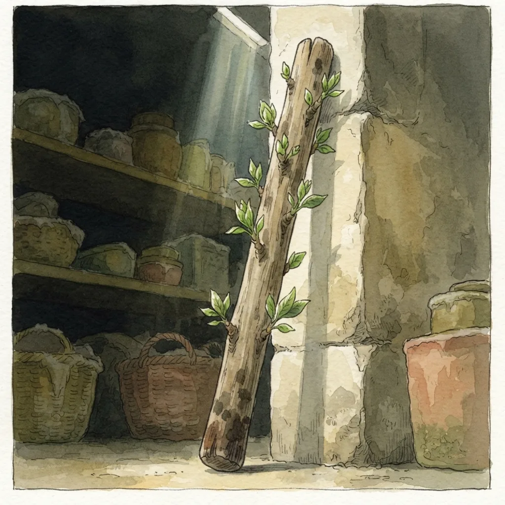 The End Has Come: a painted scene illustrating Ezekiel 7.
