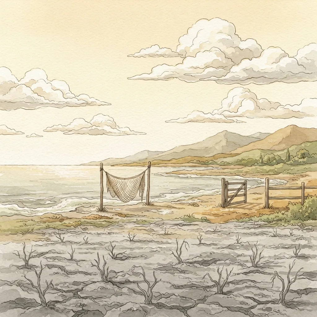 My People Are Destroyed for Lack of Knowledge: a painted scene illustrating Hosea 4.