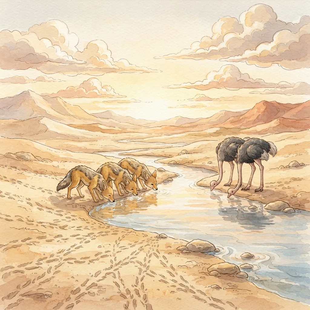 You Are Mine: a painted scene illustrating Isaiah 43.