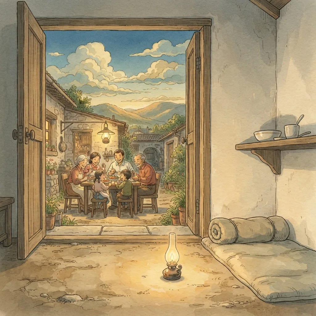 Coming Judgment and Future Restoration: a painted scene illustrating Jeremiah 16.