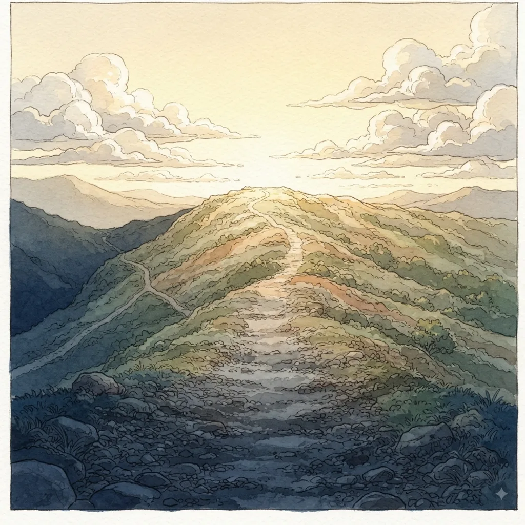 Guard Your Heart: a painted scene illustrating Proverbs 4.