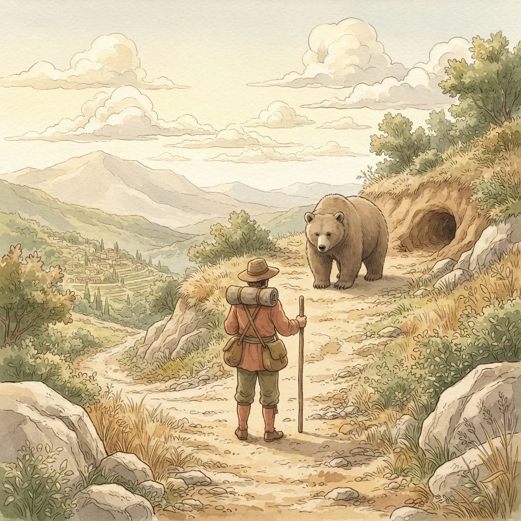 Wisdom in Relationships: a painted scene illustrating Proverbs 17.