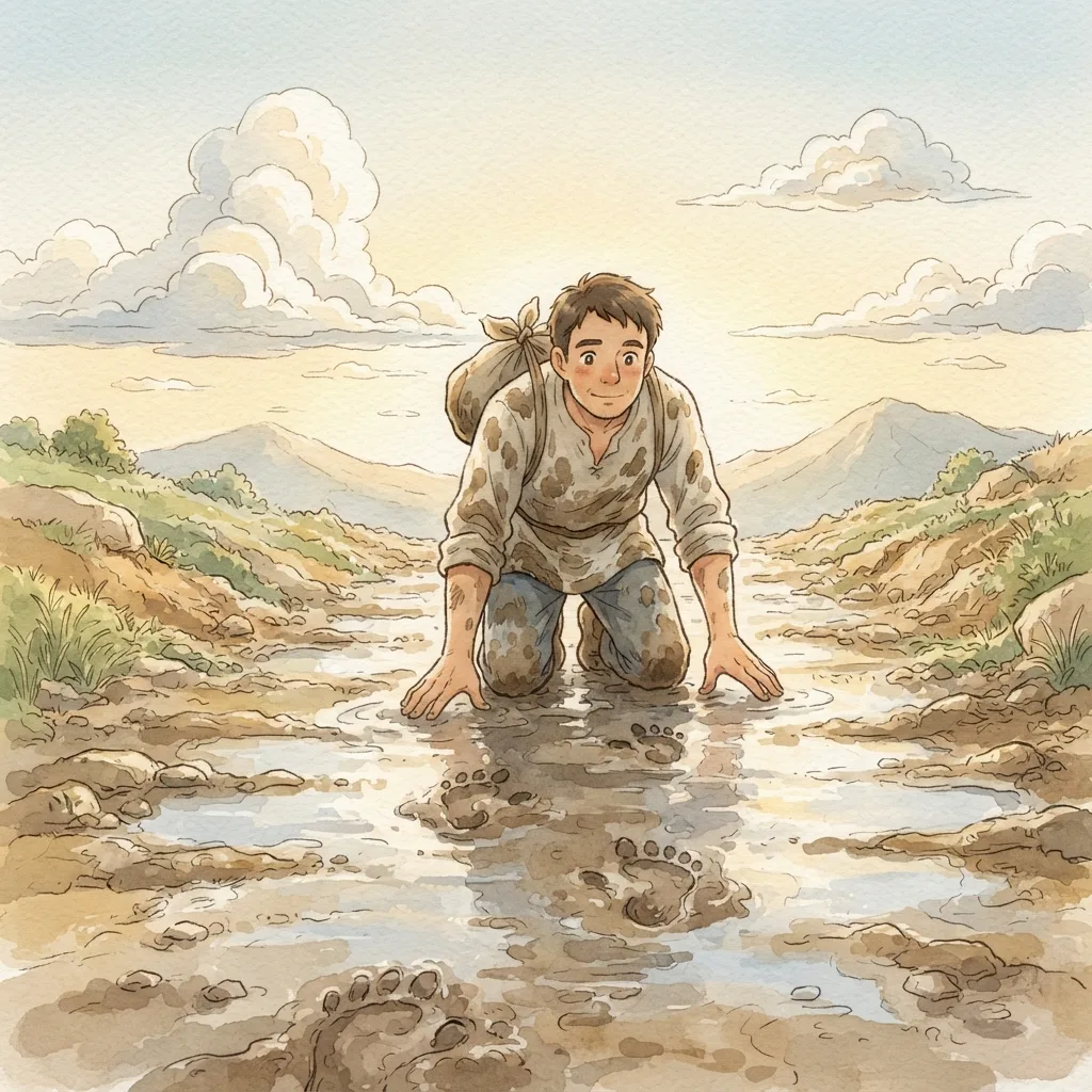Wisdom for Life: a painted scene illustrating Proverbs 24.