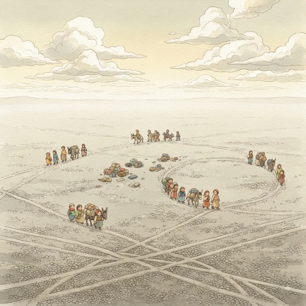 Wisdom and Leadership: a painted scene illustrating Proverbs 29.
