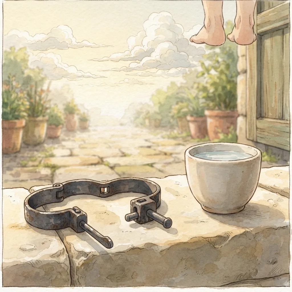 I Love the Lord: a painted scene illustrating Psalms 116.