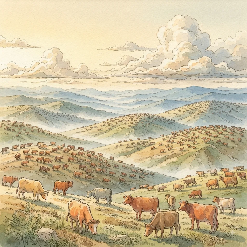 True Worship: a painted scene illustrating Psalms 50.