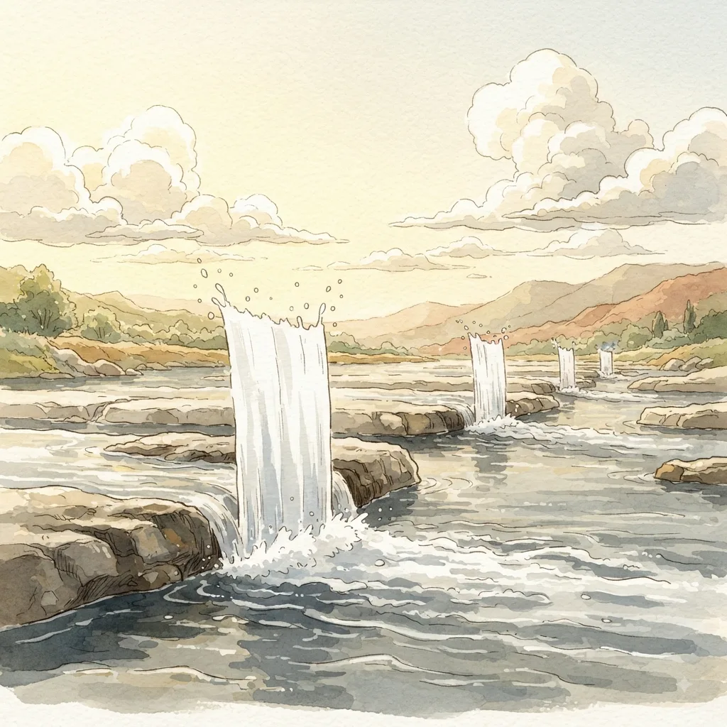 Sing to the Lord a New Song: a painted scene illustrating Psalms 98.